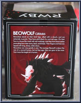 Beowolf Grimm from RWBY - Basic Series manufactured by Jazwares [Back]